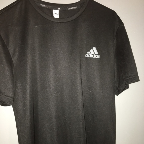 Adidas Black Climate Shirt Large - Picture 3 of 3